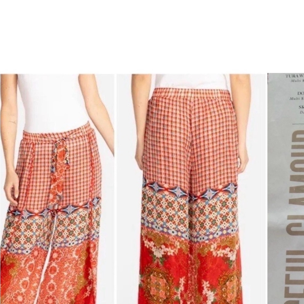 Johnny Was Tura wrap pant XXL NWT
